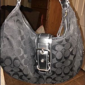 Coach hobo bag-black